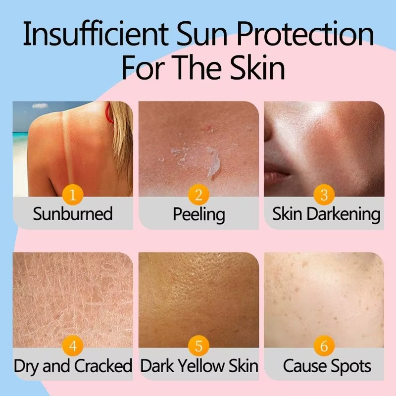 Sadoer crème solaire à haute Protection SPF 90 + PA +++ blanchissant imperméable résistant à la sueur hydratant durable