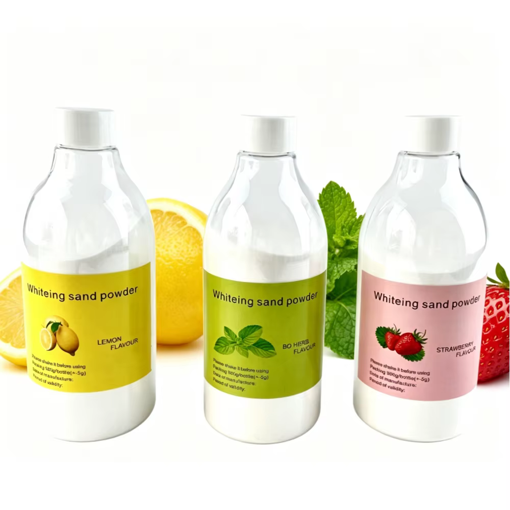 Poudre de sablage dentaire professionnelle 500g, 65μm, bicarbonate de sodium pour le polissage des dents et l'élimination des taches