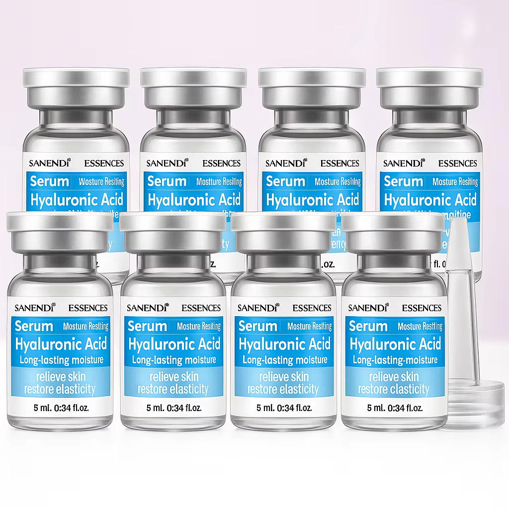 10 ampoules de sérum à l'acide hyaluronique pour le visage