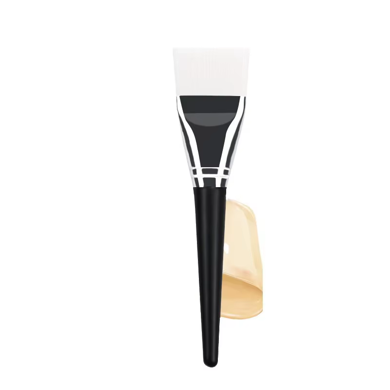 Pinceau plat fin pour masque facial
