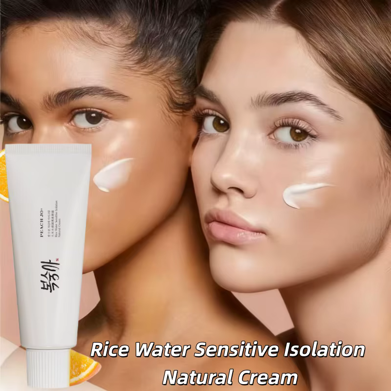 Marque riz à base d'eau apprêt corée du nord crème d'isolation nourrissante durable hydratante 50g