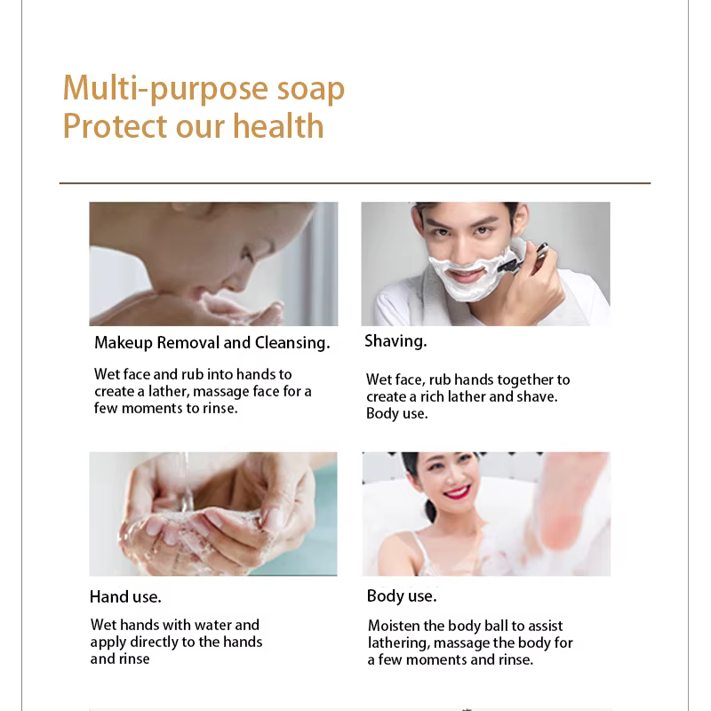 Savon nettoyant aux huiles essentielles aromatiques