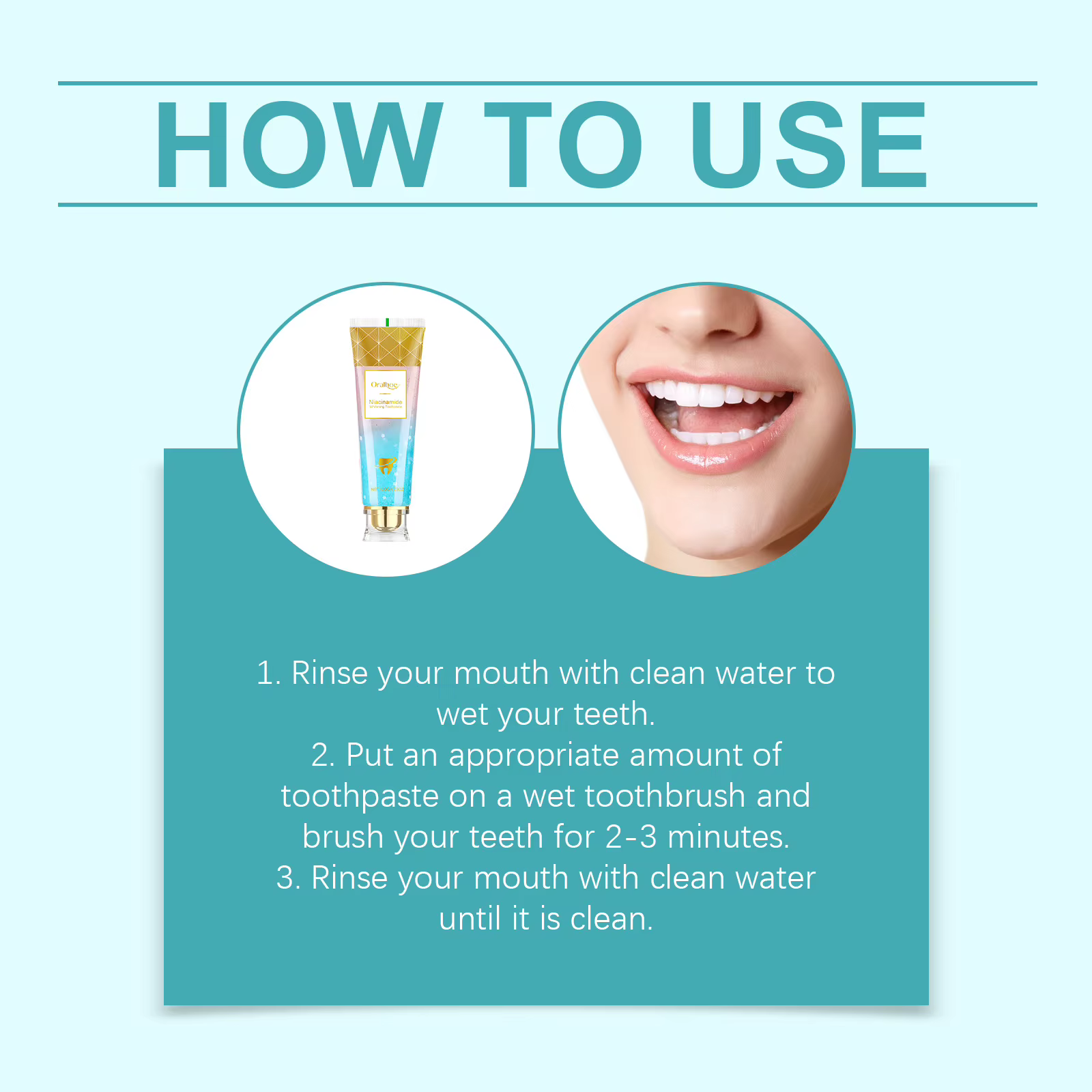 Dentifrice blanchissant, nettoyage en profondeur, rafraîchit l'haleine, répare les dents et les gencives, élimine la plaque dentaire, élimine les taches, élimine la mauvaise haleine, soins bucco-denta
