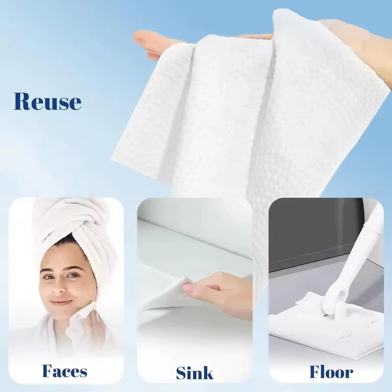 Serviettes jetables pour le visage