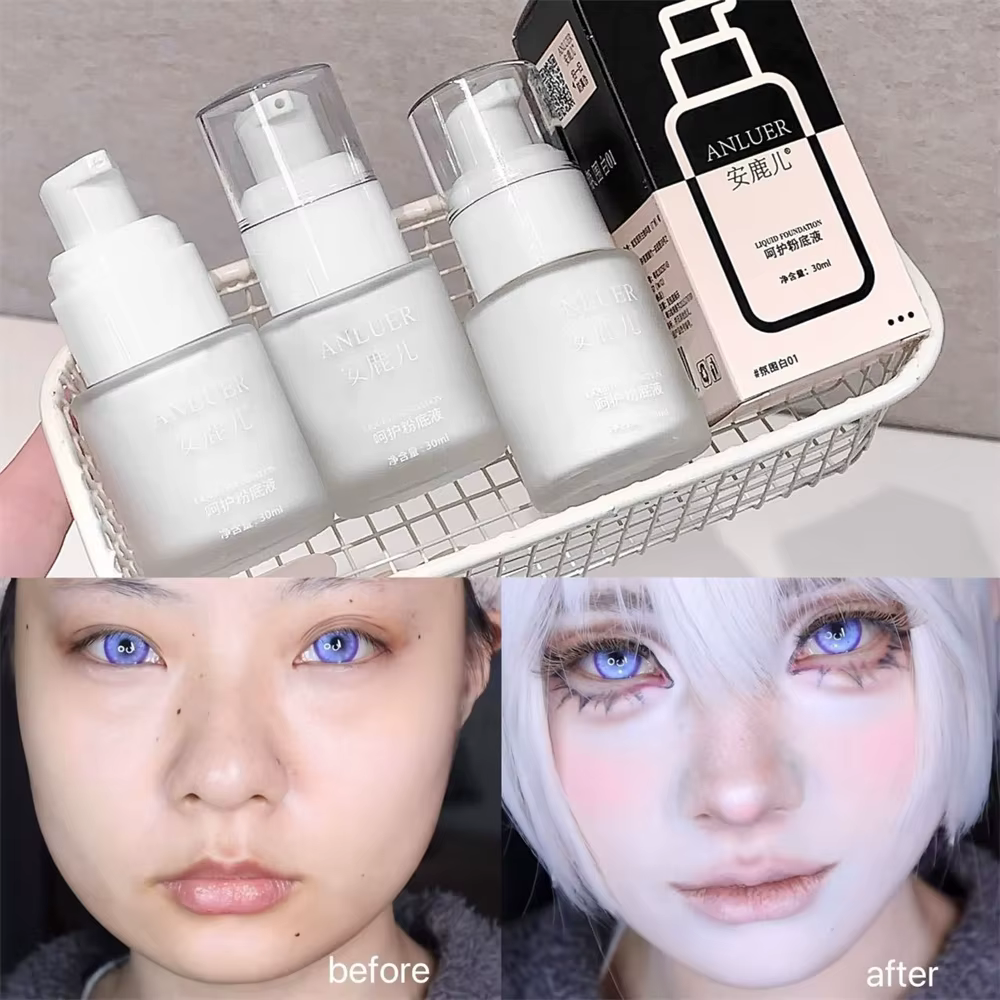 Fond de teint liquide blanc