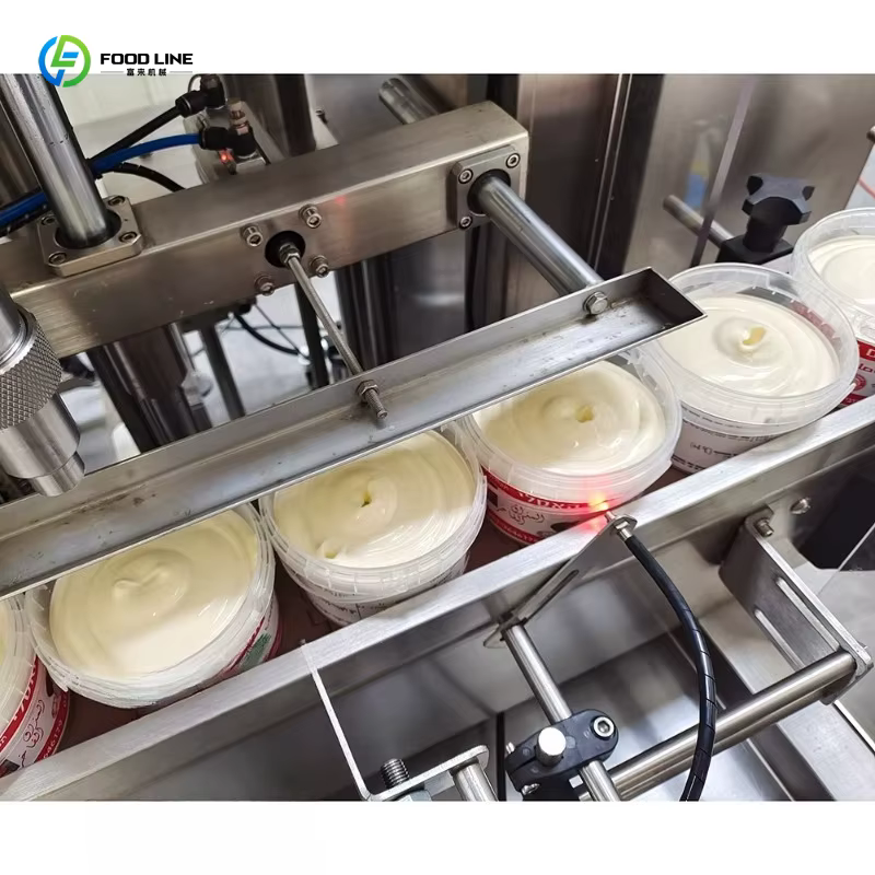 Machine de remplissage automatique de crème au chocolat et au beurre personnalisée, équipement de haute précision