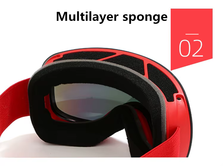 Lunettes de ski anti-buée double couche pour hommes et femmes, grand masque de ski, lunettes de protection UV400, lunettes de neige d'hiver, nouveau, 506