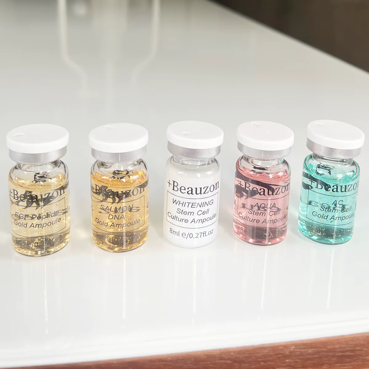 Bricolage saumon ADN BB crème acide hyaluronique visage lueur sérum Ampoule Essence Peptide fond de teint hydratant