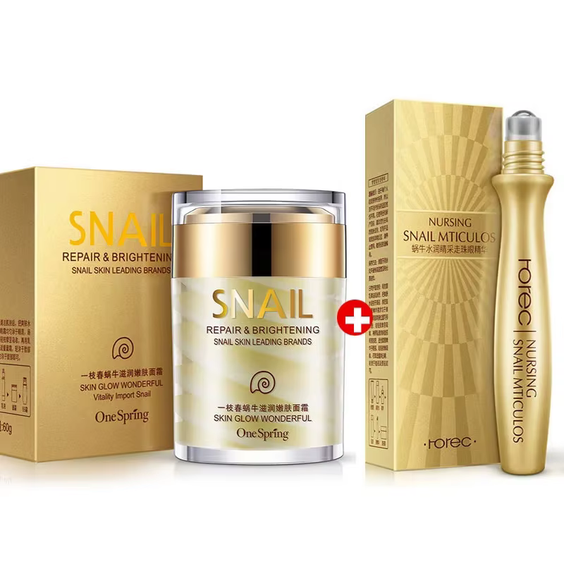 Soins de la peau crème d'escargot