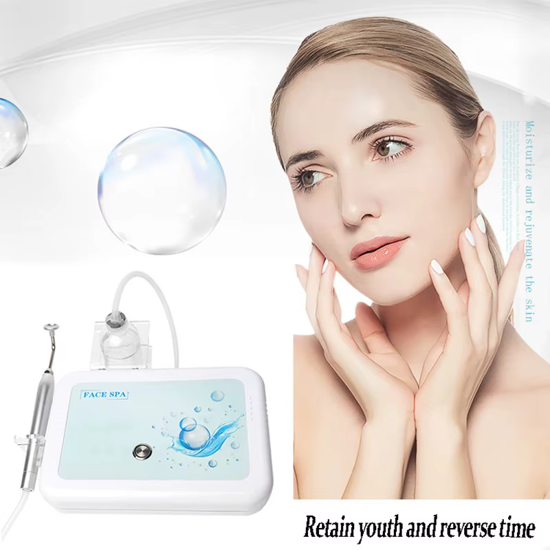 Solution magique d'oxygène actif d'eau de bulle de nettoyage de Rose pour la Machine automatique Instrument de beauté soins de la peau du visage livraison directe