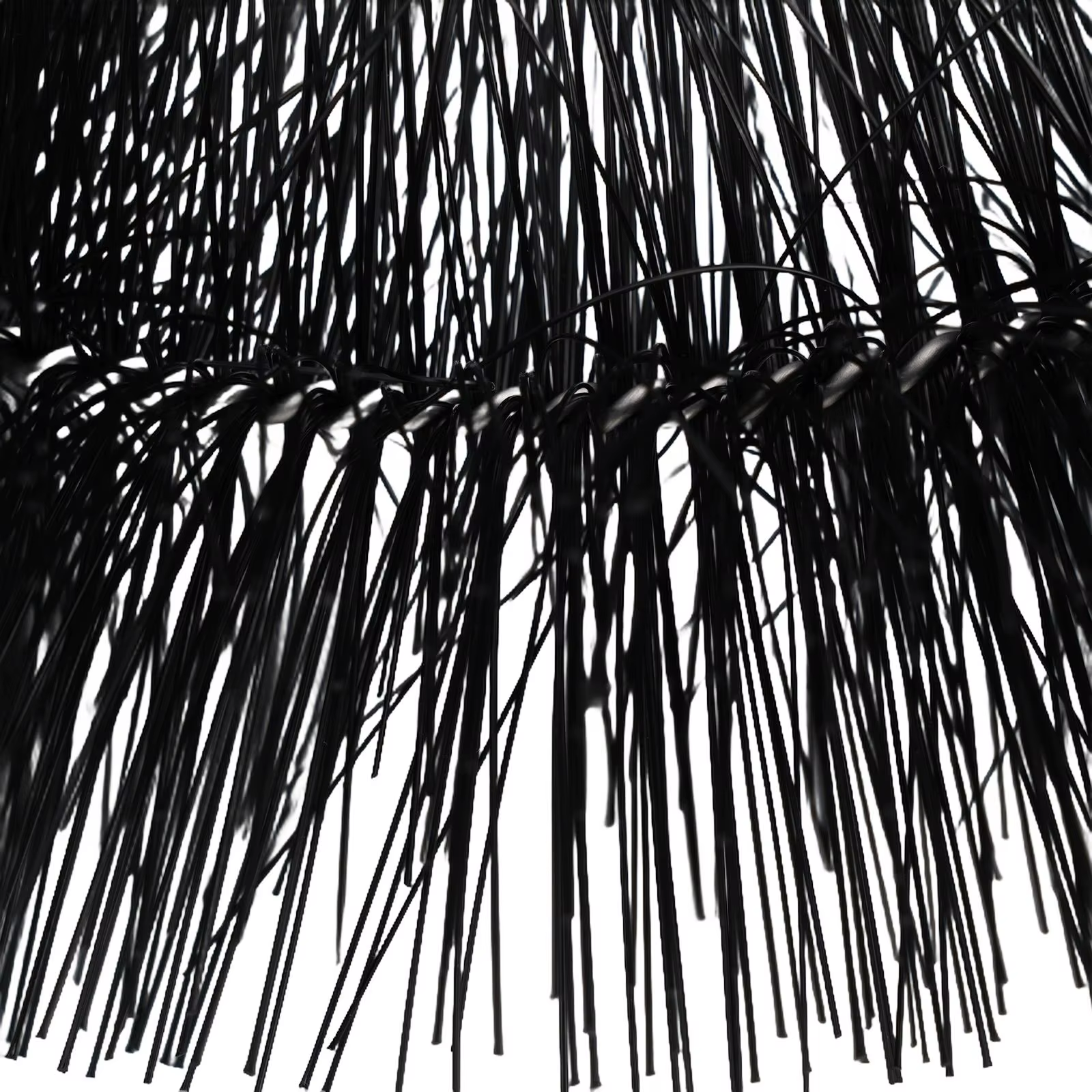 Brosse de gouttière 100mm x 1m, nettoyeur de feuilles de toit, filtre de brindille robuste, Protection de jardin domestique, protection de gouttière, brosse de toit
