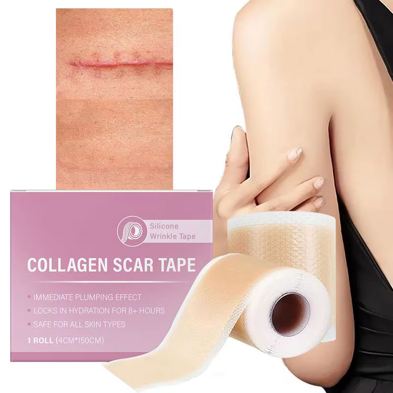 1 rouleau de feuilles de cicatrice en Silicone