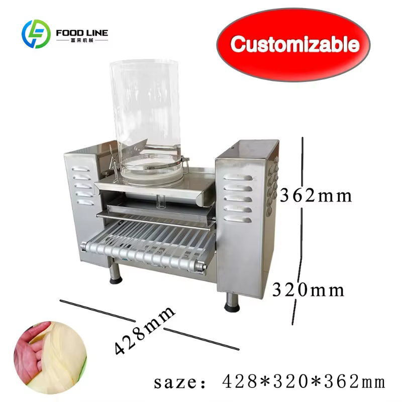 Machine automatique professionnelle personnalisée pour mini-gâteaux mille-feuilles et crêpes