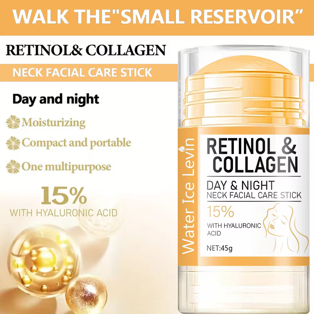 Stick Crème Visage et Cou Jour et Nuit au Rétinol et Collagène 45g