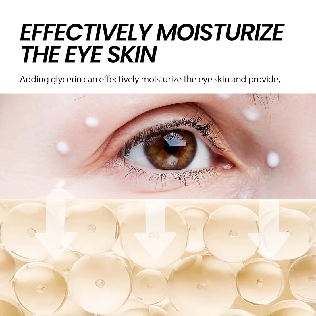 Crème pour les yeux ferme instantanée taille voyage 30ml