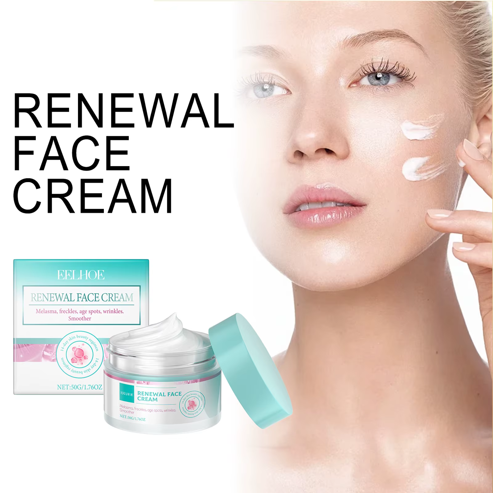 Crème raffermissante au collagène pour le visage