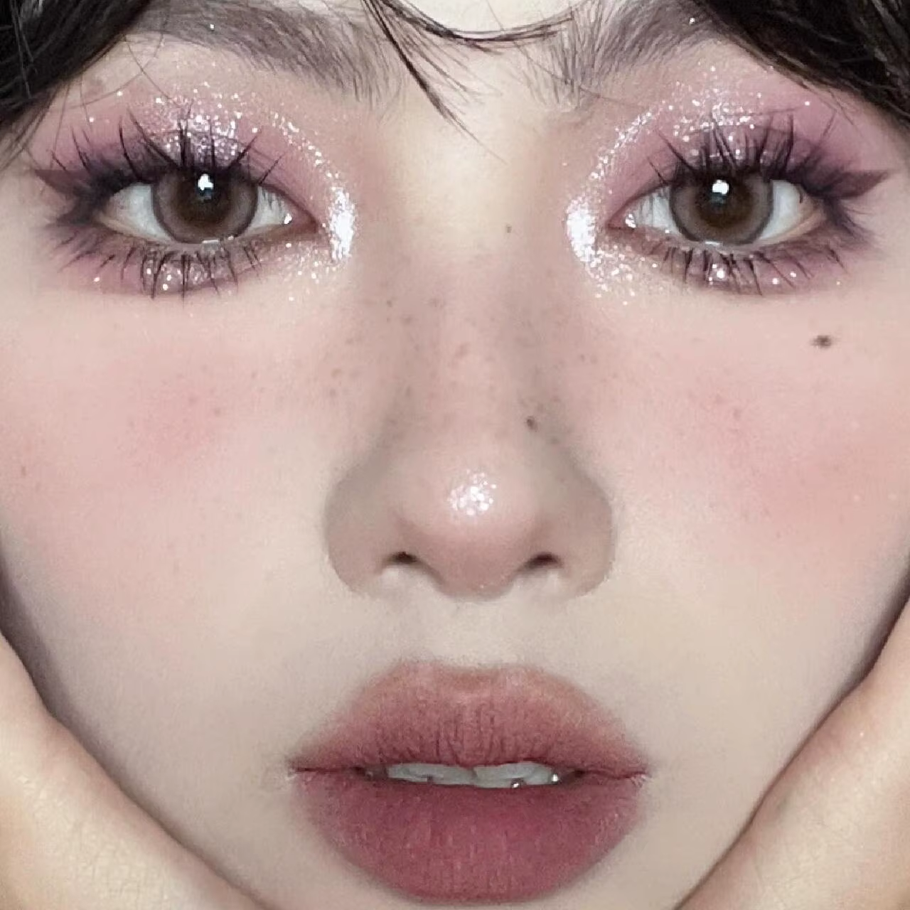 Palette de fards à paupières 12 couleurs, mat, perle, vin rouge, Rose, marron, paillettes scintillantes, maquillage pour les yeux pour débutant longue durée