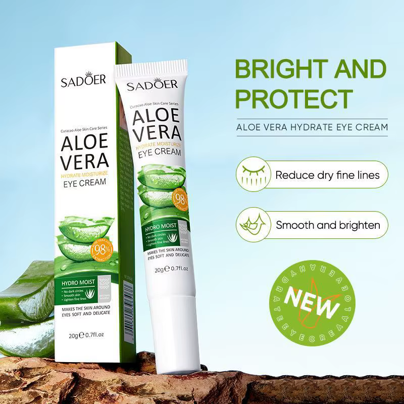 SAODER Aloe Vera crème pour les yeux Anti cernes sacs