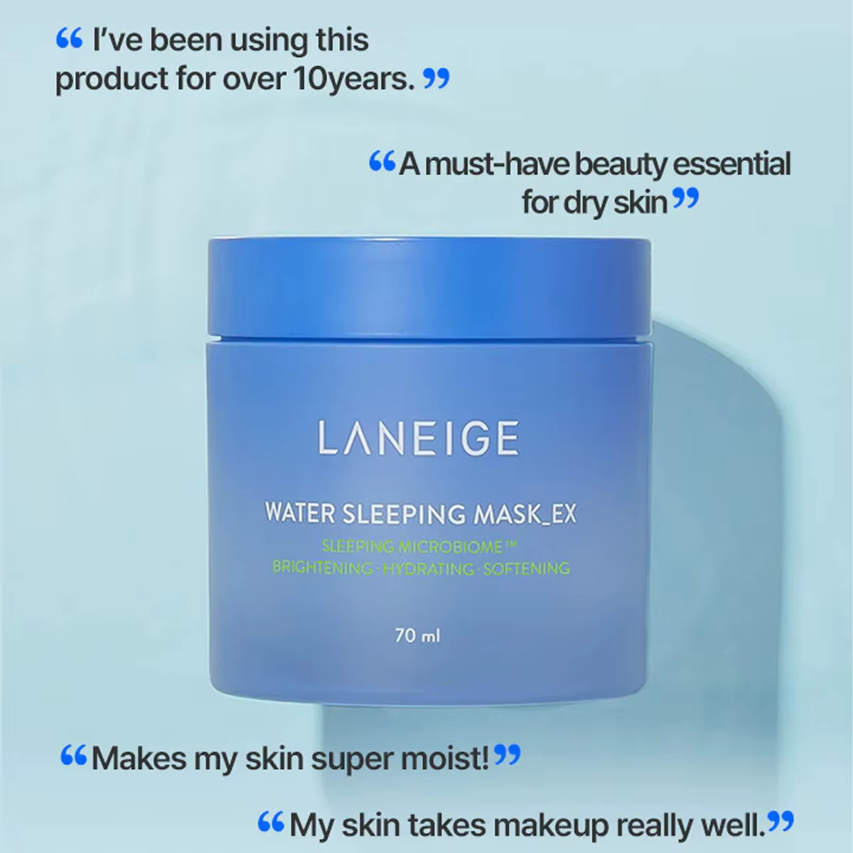 Masque de nuit hydratant LANEIGE 70ml