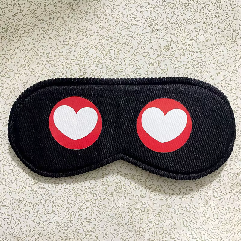 Masque de sommeil mignon à motif de dessin animé