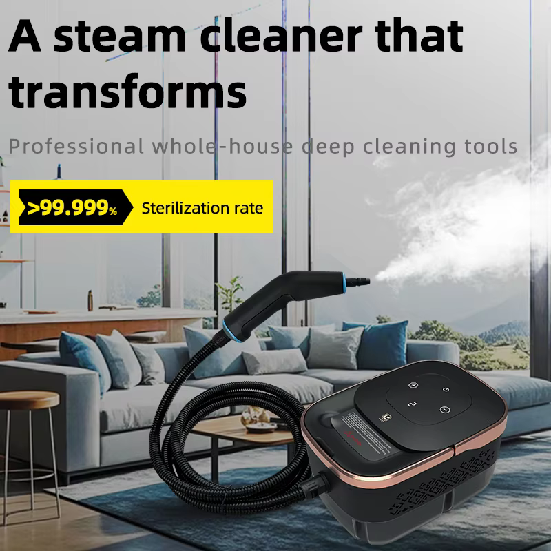 Nettoyeurs vapeur portatifs haute température 2500W pour climatiseurs, hottes de cuisine, voitures, sols et plus encore