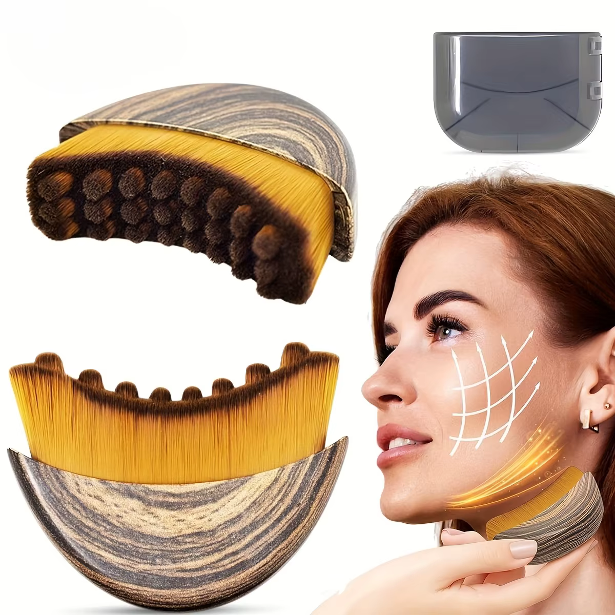 Brosse de nettoyage lymphatique manuelle