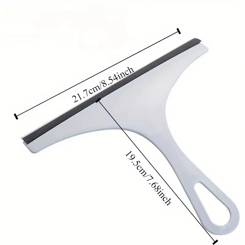 Raclette en silicone pour nettoyage de vitres, pare-brise de voiture, salle de bain et cuisine
