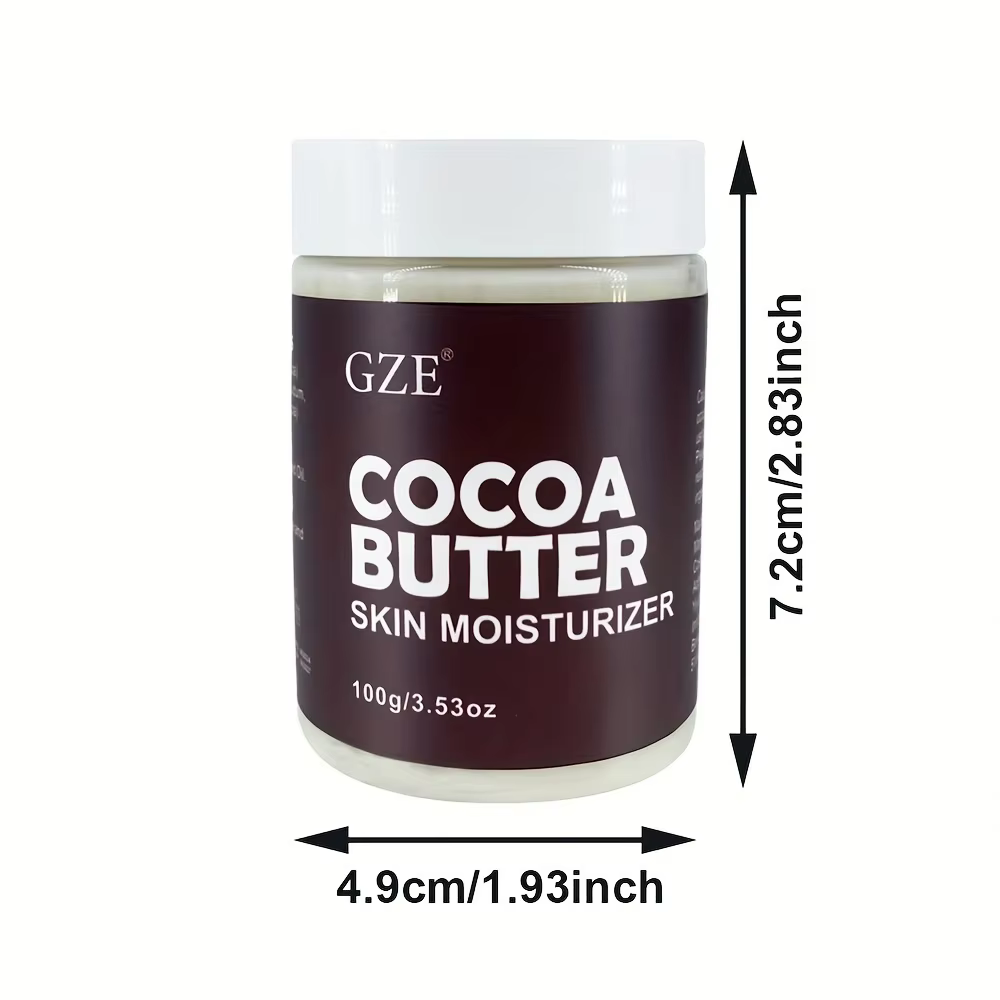 Pamper Your Skin au hydratant au beurre de cacao – Formule nourrissante et hydratante pour une peau lisse et brillante