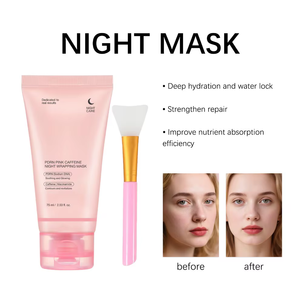 Masque de sommeil au collagène de nuit coréen : fermes en douceur