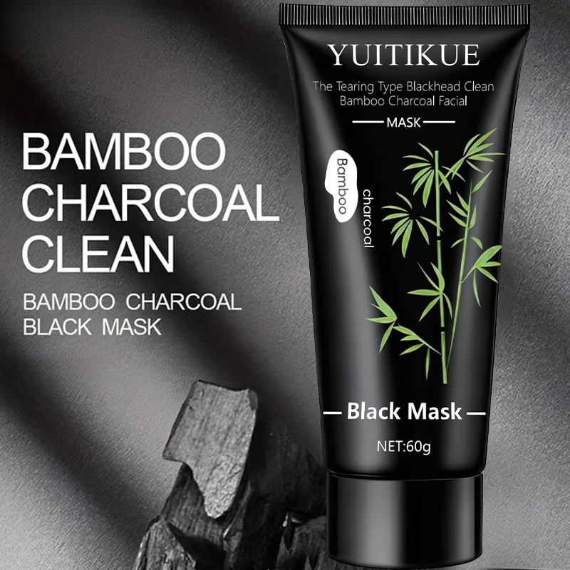 YUITIKUE Masque noir au charbon de bambou 60g - Type de déchirure Nettoyage en profondeur