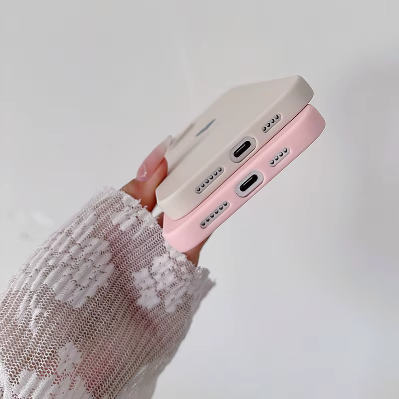 Coque souple en Silicone couleur bonbon pour iPhone 16 15 14 Plus 13 12 Mini 11 Pro Max, coque arrière Ultra fine en TPU mat