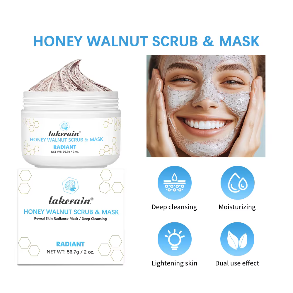 Gommage du visage et masque exfoliant