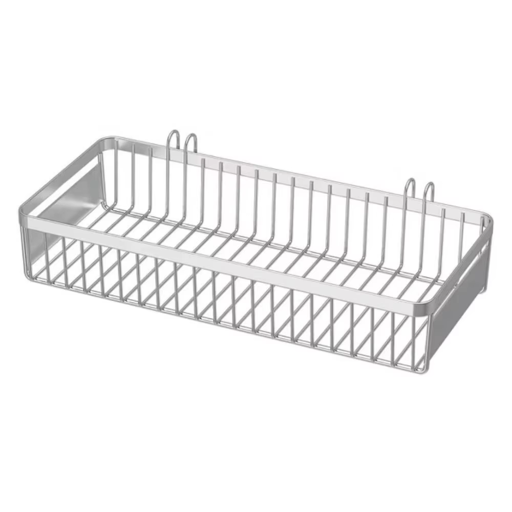 Porte-couverts suspendu en acier inoxydable, argent avec crochet, égouttoir à couverts, grande capacité, facile à nettoyer, porte-couverts pour lave-vaisselle