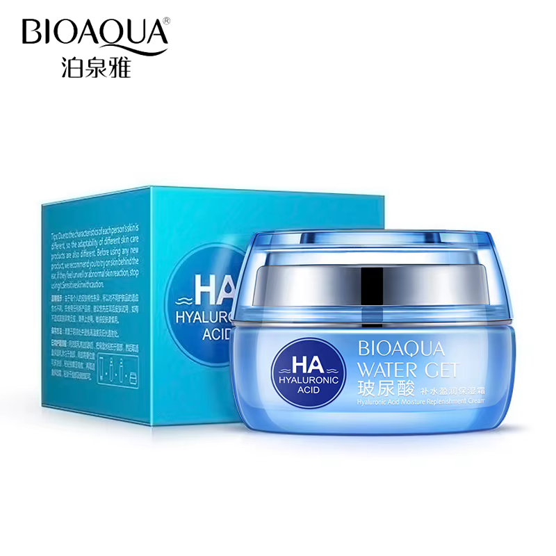 BIOAQUA crème hydratante pour le visage à l'acide hyaluronique