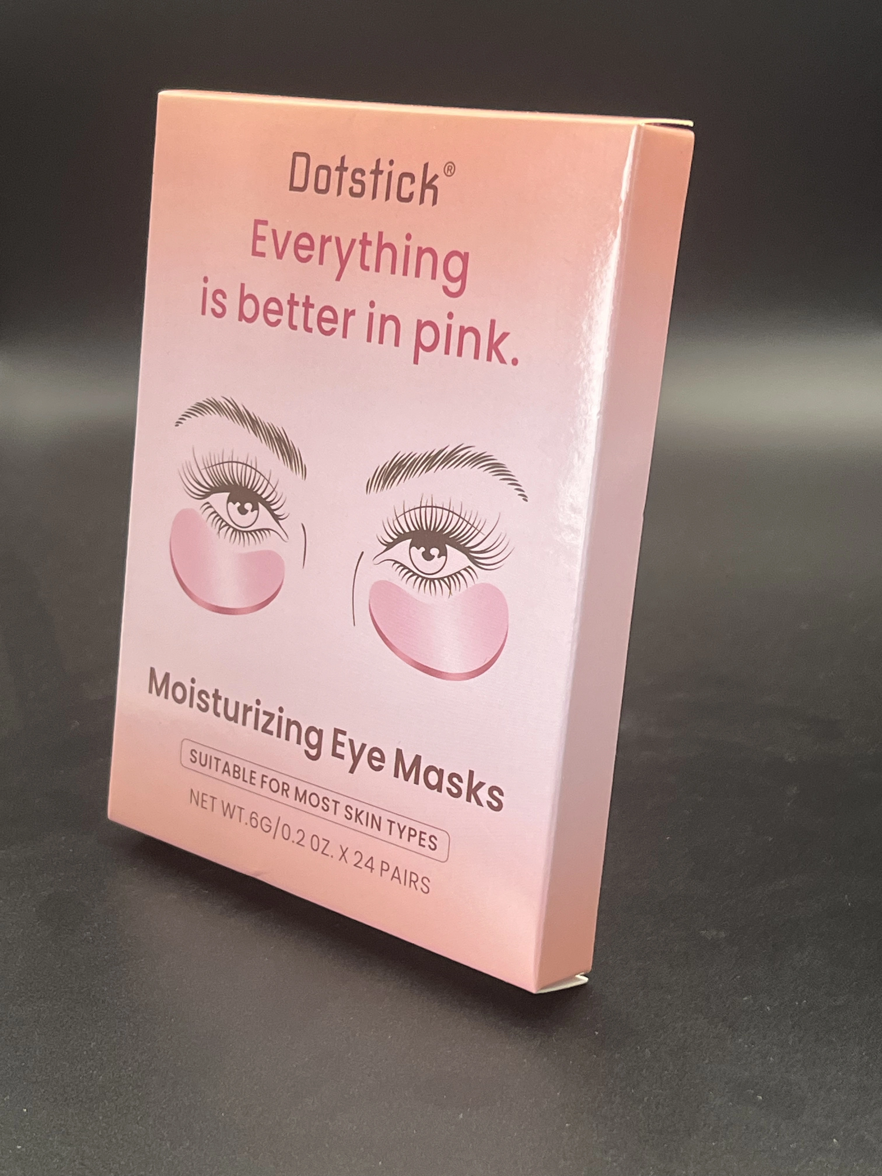 💖 10 patchs hydratants roses pour les yeux | Soins oculaires
