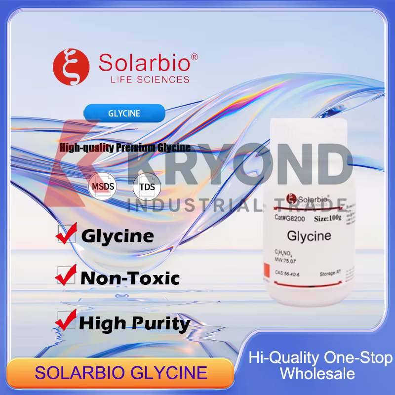 SOLARBIO GLYCINE Glycine premium pour applications de laboratoire et de recherche Produit original