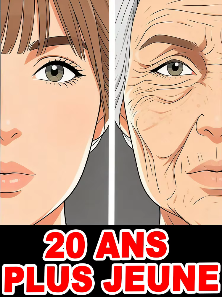 Aucune ridule, 20 ans de moins, ferme et éclatante. 30ml