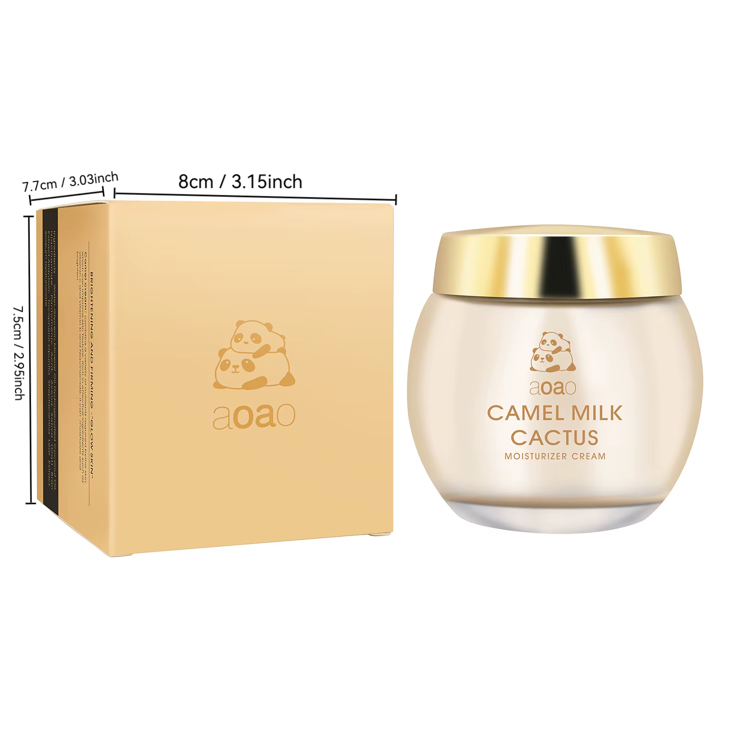 Crème Miracle hydratante au lait de chameau
