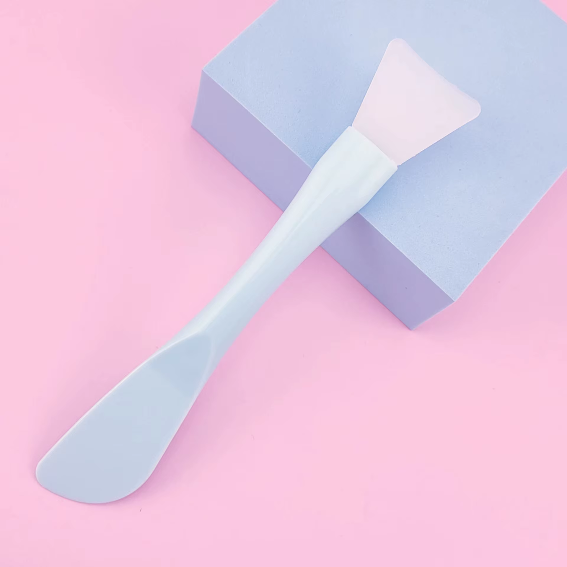 Brosse pour masque facial en silicone