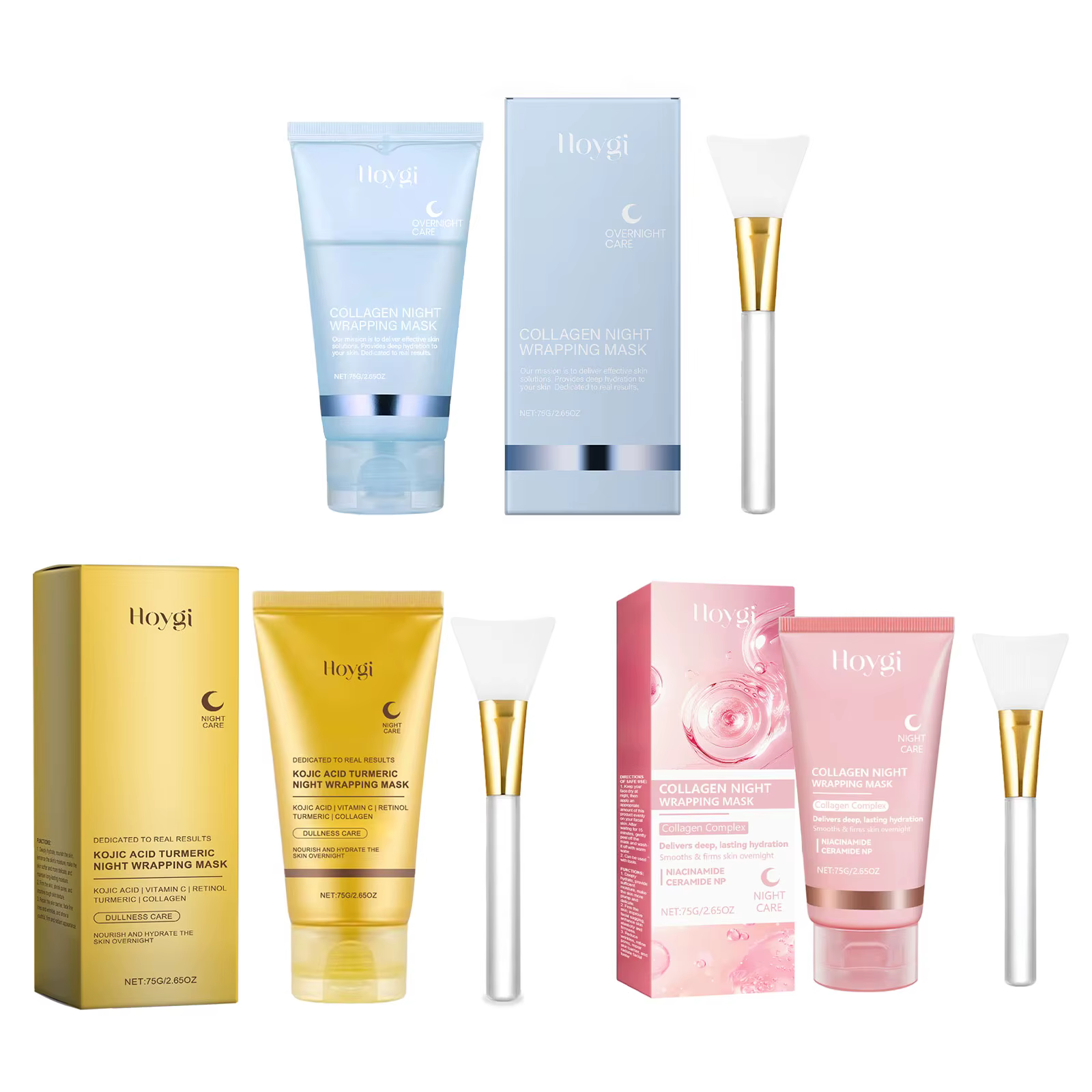 Masque exfoliant au collagène