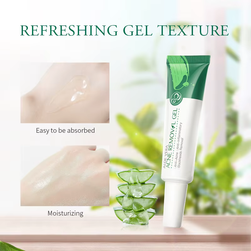 LAIKOU Aloe Vera Gel crème pour le visage arbre à thé