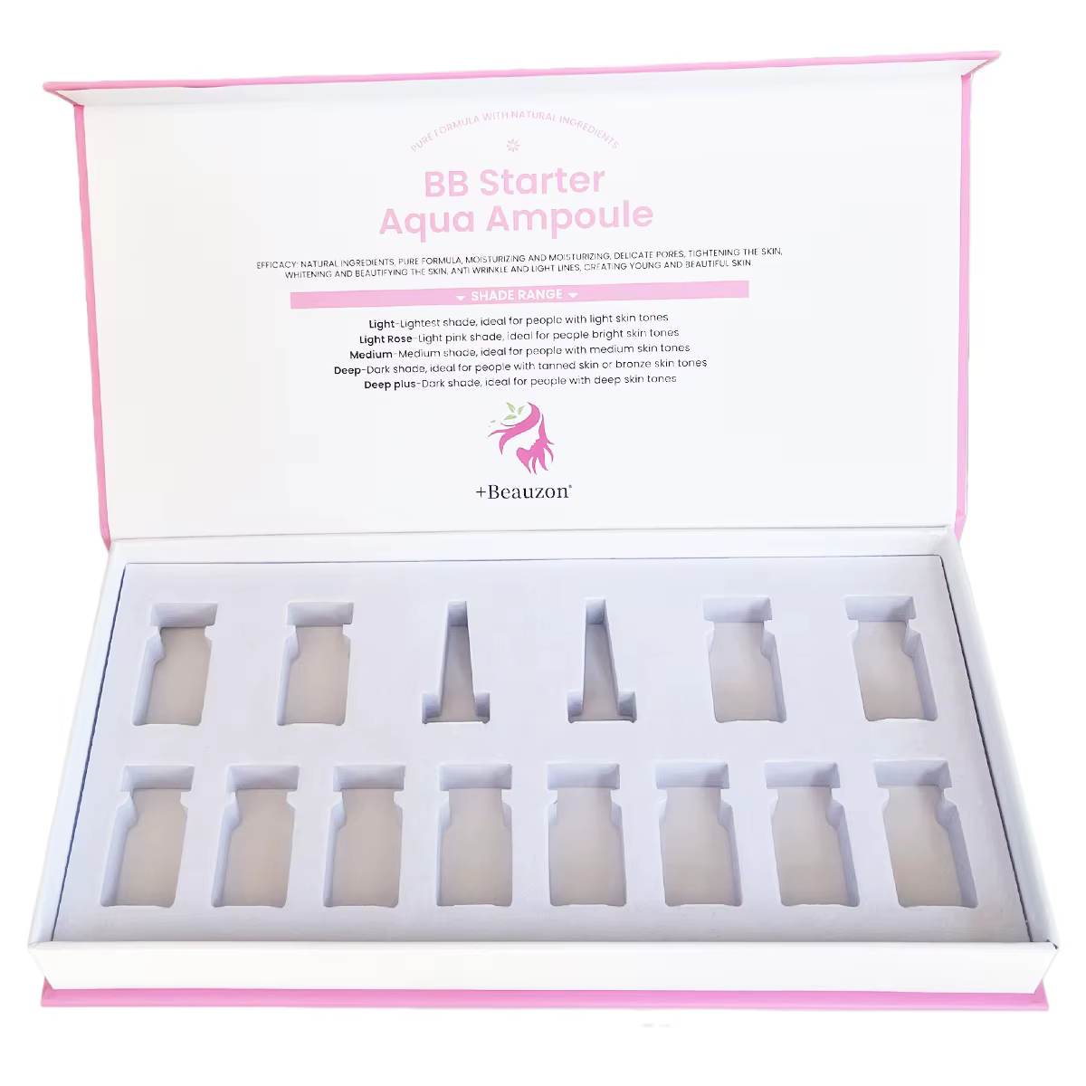 Bricolage saumon ADN BB crème acide hyaluronique visage lueur sérum Ampoule Essence Peptide fond de teint hydratant