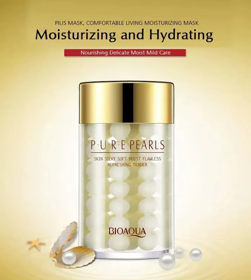 BIOAQUA Pure perle crème pour le visage hydratant peau raffermissant