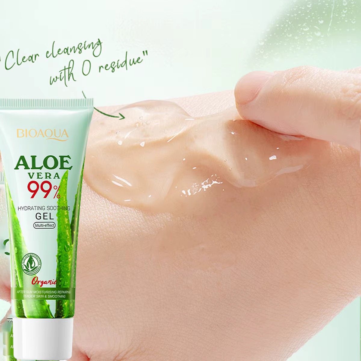 Gel d'aloès hydratant et apaisant Gel d'aloès hydratant et rajeunissant