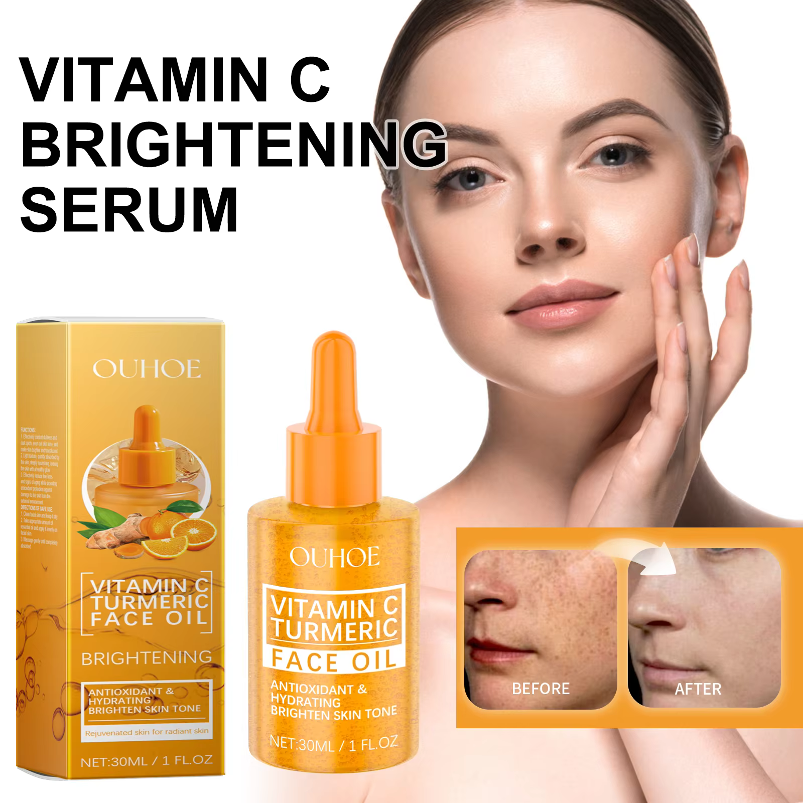 Sérum éclaircissant à la vitamine C