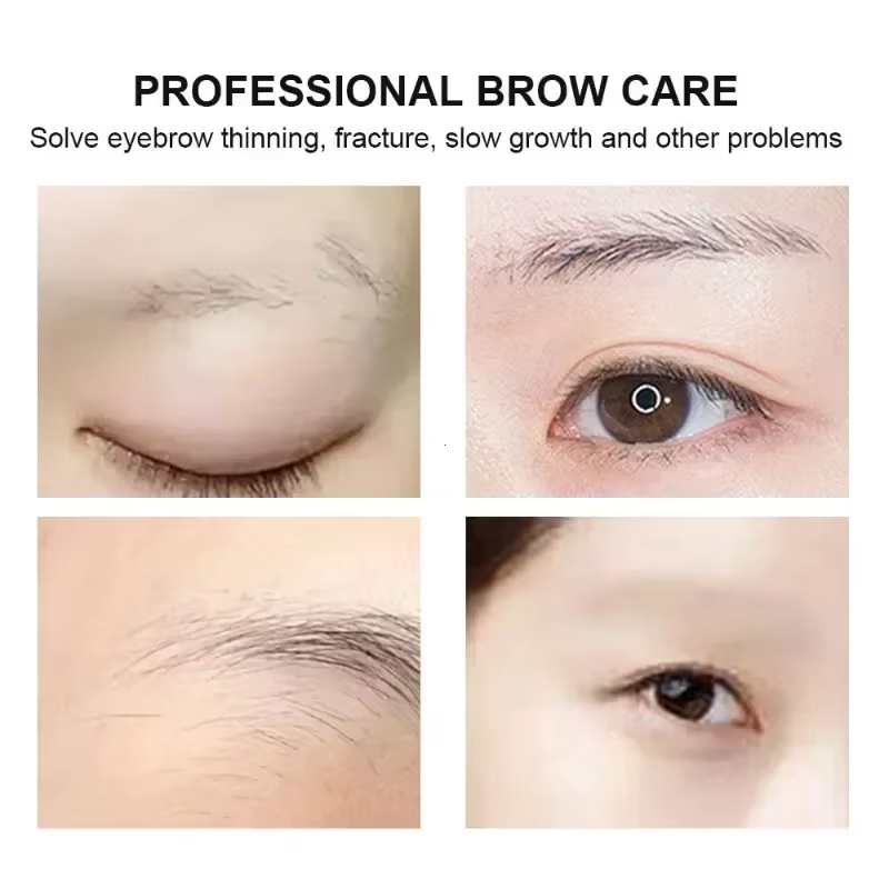 Sérum de croissance des cils et des sourcils, croissance rapide, prévention de la perte de cheveux, traitement endommagé, produits de soins pour le maquillage des yeux épais et denses, nouveau 2024