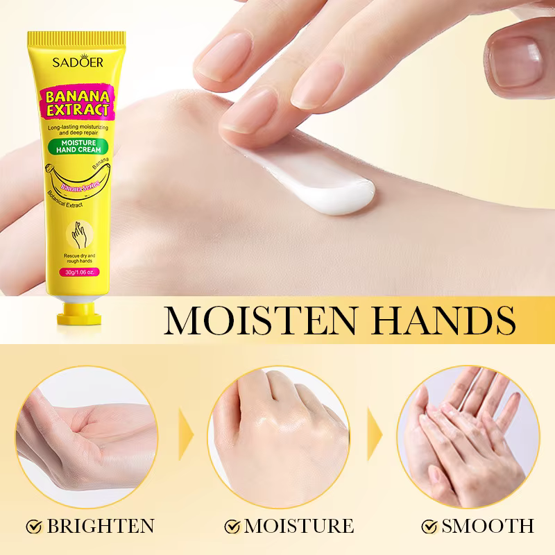 Gels crème pour les mains