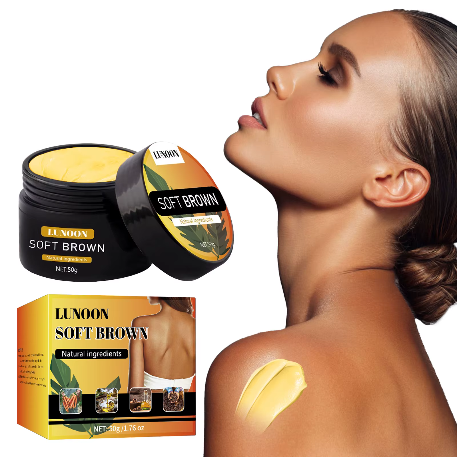 Crème de bronzage, protection contre les radiations