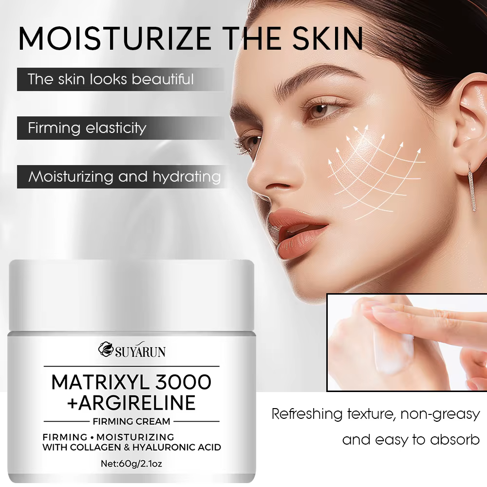 SUYARUN Matrixyl 3000+ Crème raffermissante Argireline Previene la rugosité