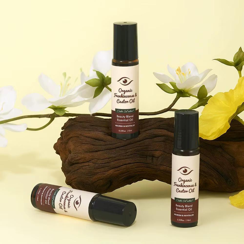 Sérum pour les yeux à l'huile de ricin
